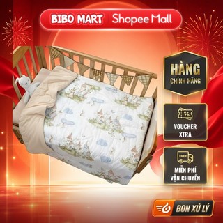 Chăn Điều Hòa Lụa Thoáng Khí BLA3 Họa Tiết Dễ Thương 110x120cm - Bibo Mart