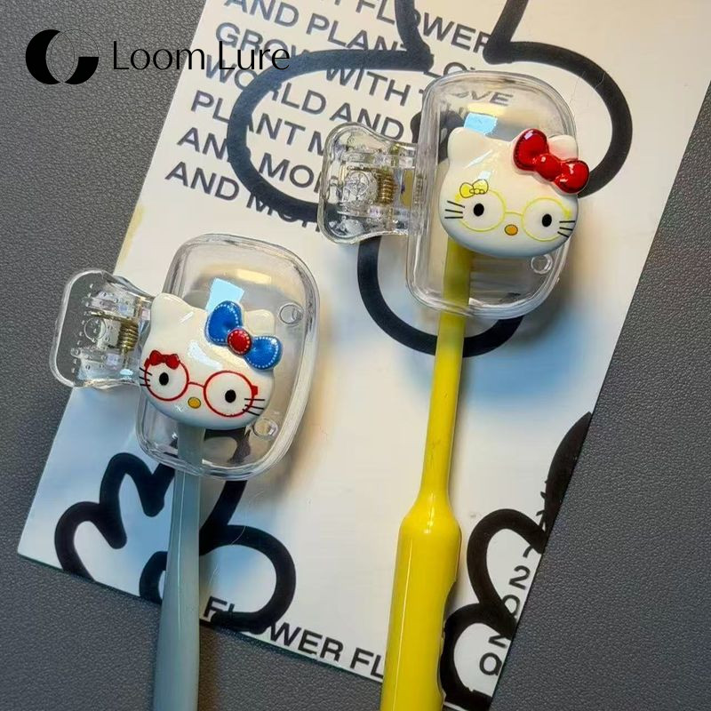 Hộp bảo vệ đầu bàn chải đánh răng Kitty Kẹp lưu trữ bàn chải đánh răng điện chống bụi