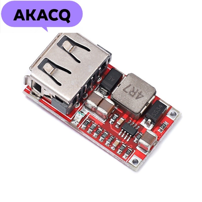 DC 6-24V 12V / 24V sang 5V 3A Mô-đun sạc USB ô tô DC Buck bước xuống Bộ chuyển đổi mô-đun nguồn 5V
