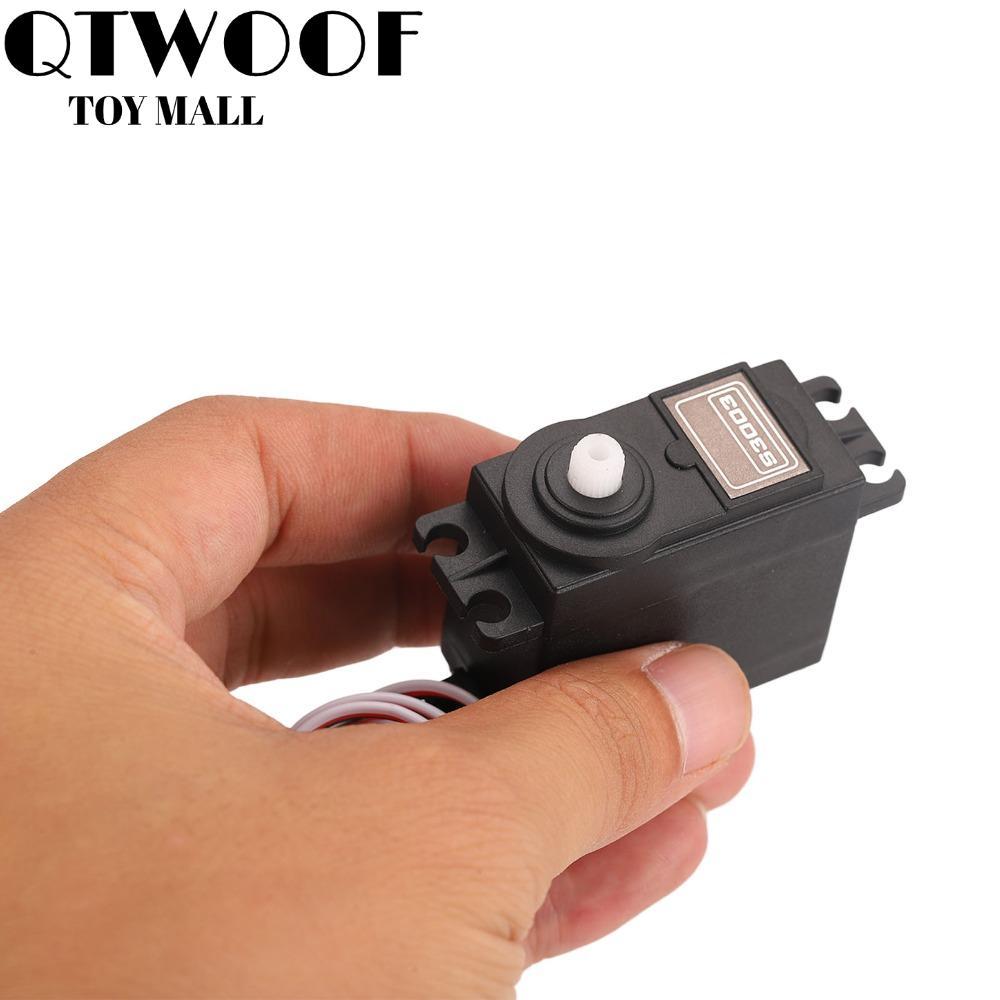 Động cơ servo tiêu chuẩn QTWOOF, Động cơ servo RC tốc độ cao tiếng ồn thấp, Động cơ servo kỹ thuật s