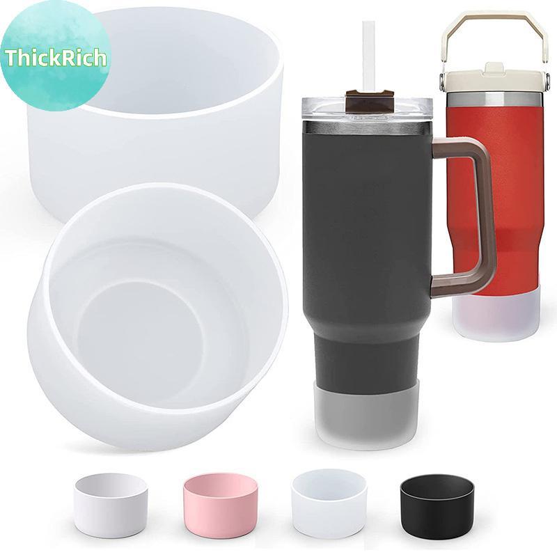 ThickRich Silicone Cup Bảo Vệ Tay Đệm Cho Stanley Adventure 40oz Tumbler Có Tay Cầm & Stanley IceFlo