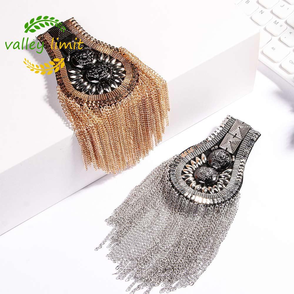valley limit VALLEY LIMIT Vai Flash Quà Tặng Punk Unisex Vai Ban Epaulets
