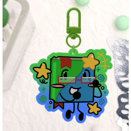 Book Battle for Dream Island BFDI Object Show Keychain Mua Decor Shop