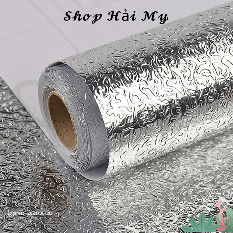 shophaimy555 Feeship Giấy Bạc Dán Bếp Chống Thấm  2mx60cm
