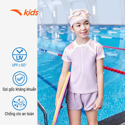 ANTA KIDS Set Bộ Đồ Bơi Bé Gái Set Áo kèm quần bơi cho bé gái 3826332425