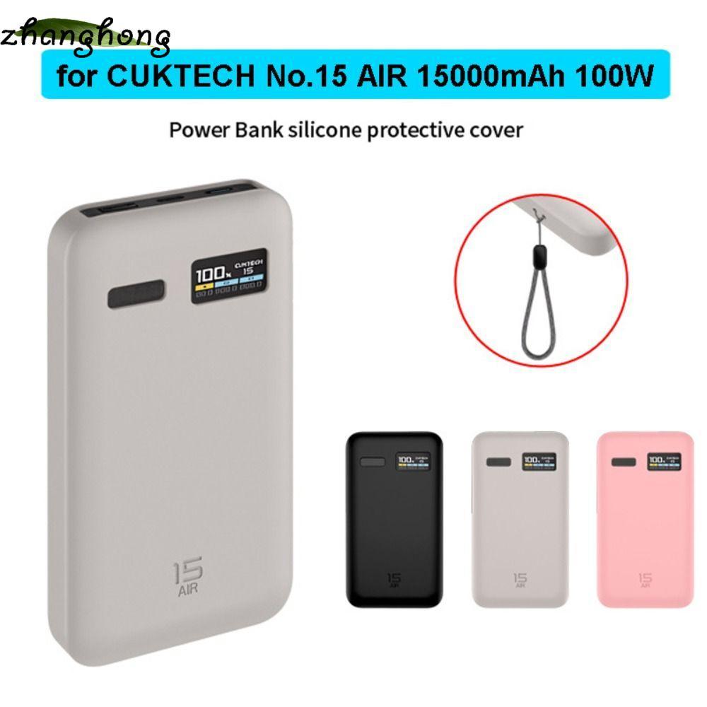 ZHANGHONG Bảo vệ, Silicon chống sốc mềm, Hộp đựng màu trơn chống bụi di động cho Du lịch CUKTECH No.