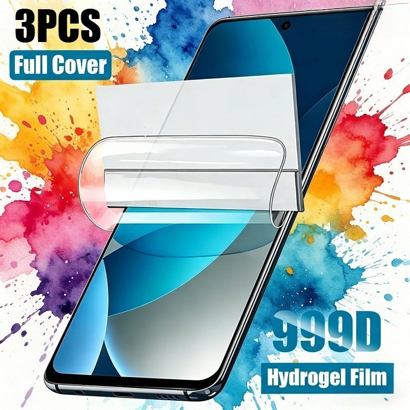 3 Phim Hydrogel Mềm Mờ Cho Gionee K3 K30 K6 M12 M15 M3 P12 P15 S12 Max Pro Lite HD Chống Gián Điệp R