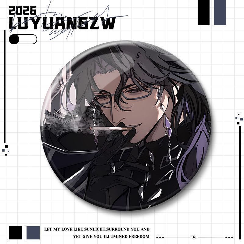 Genshin Impact / Dottore / Tiến sĩ Huy hiệu Photocard Dottore Furen Pantarona Yuanshen Game / Ibud