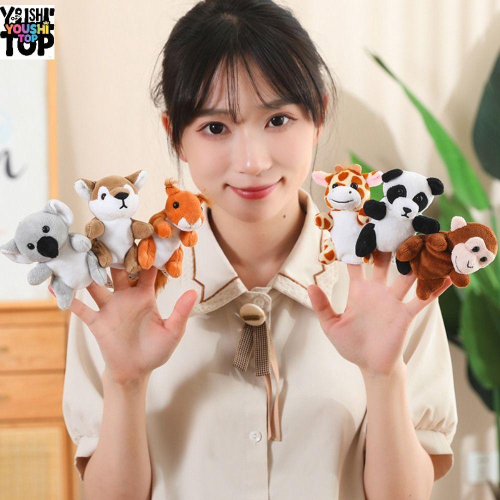 YOUSHI TOP Finger Puppets Kawaii Easter Basket Stuffers Trẻ mới biết đi