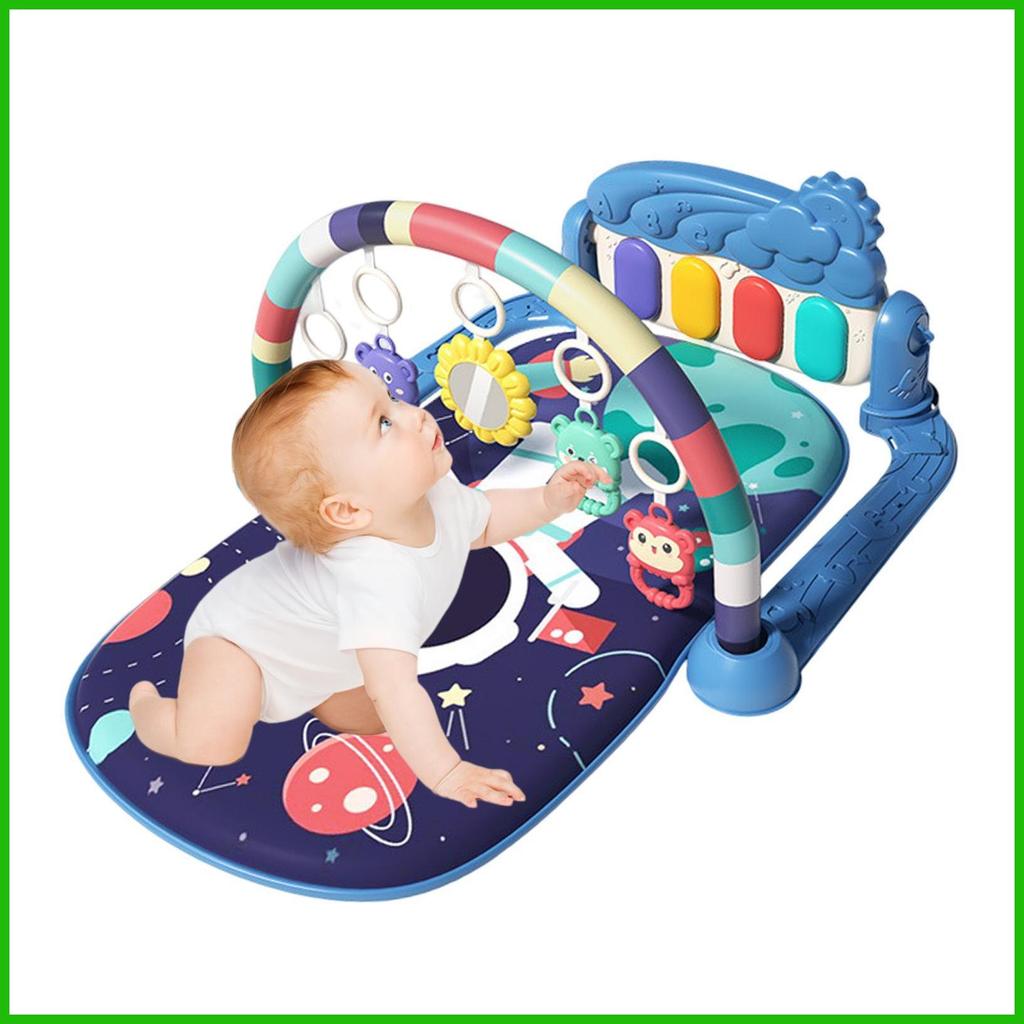 Thảm Chơi Sàn Đa Năng Ba Chế Độ Âm Nhạc Thiết Kế Vòm Piano Hoạt Động Âm Nhạc Đa Năng Ba Âm Nhạc saix