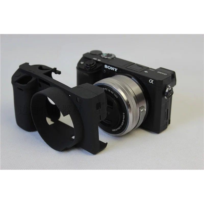 Thích hợp cho Vỏ bảo vệ silicon máy ảnh Sony Micro Single A6100 A6300 A6400