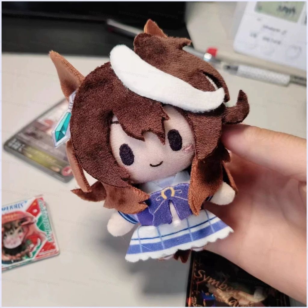 PS2 Umamusume: Pretty Derby Oguri Cap Symboli Rudolf Plushie Túi búp bê sang trọng dễ thương Charm S