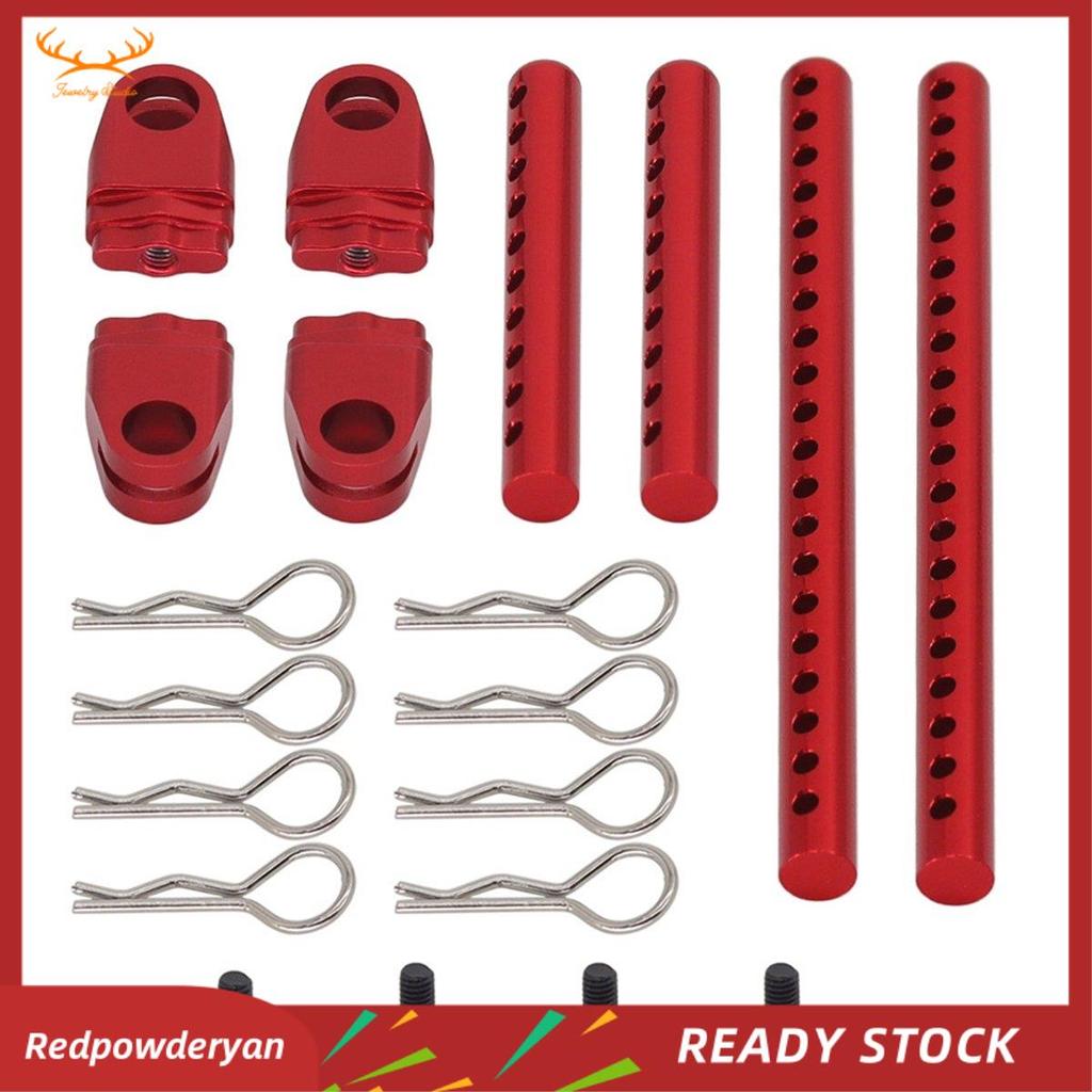 [Redpowderyan] Bộ trụ cột thân xe RC cho 1 / 10 TT02 RC Cập nhật xe Partscar Kit RC Phụ kiện nâng cấ