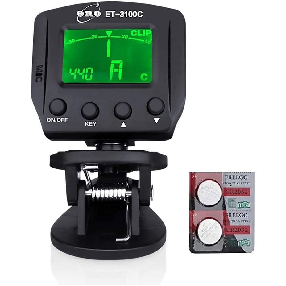 ENO MUSIC 17 Phím Thumb Piano Tuner Clip trên Chromatic Tuner Kalimba Tuner