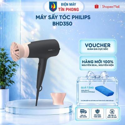 Máy sấy tóc Philips BHD350 2100W, bảo hành 2 năm | Hàng chính hãng