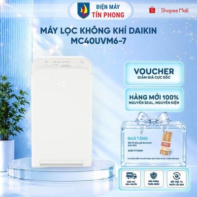 Máy Lọc không khí Daikin MC40UVM6-7 - Diện tích sử dụng 31m2