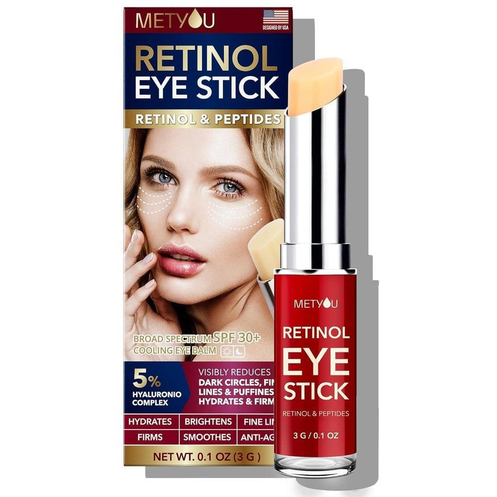 MetyouRetinolEyeStick, Làm mát & Làm sángFirms & HydratesforDarkCircles, bọng mắt, PEPTIDES5% Hyalur