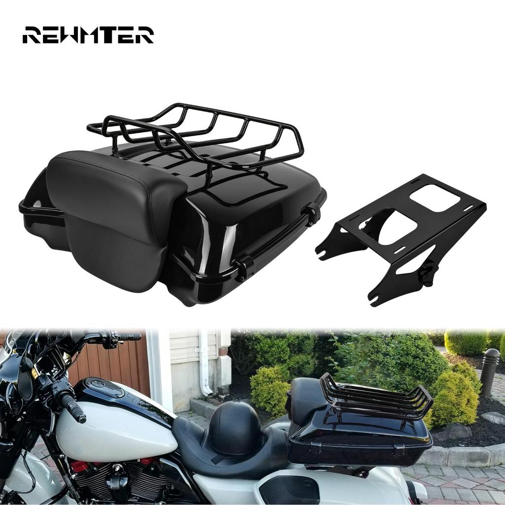 Giá đỡ hành lý tựa lưng có dao cạo 7,5 "cho Harley Touring FLHX 2014-2026