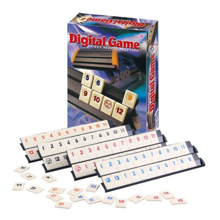 Rummikub Rummy Digital Card Board Game Puzzle Family Party Parent-child Education Boy Girl Toy Gift(