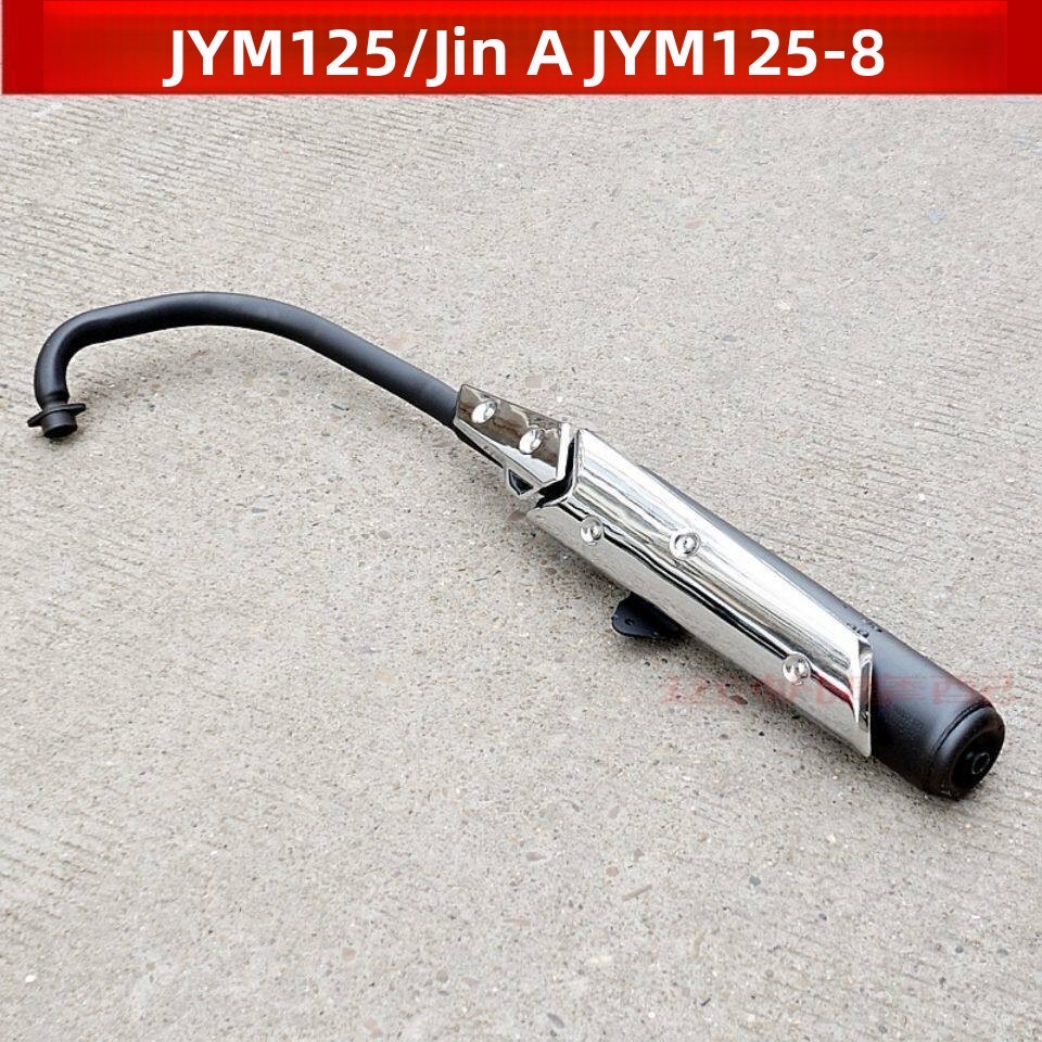 Ống xả pô xe máy Jianshe Yamaha JYM125-8 chống ồn bền đẹp chính hãng bán chạy