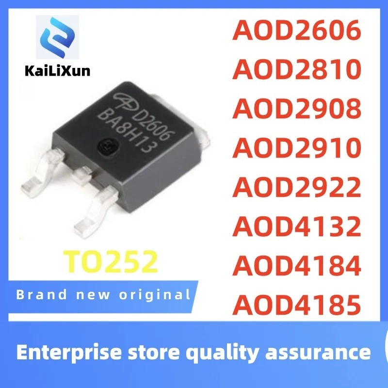 1-5 Cái AOD D2606 D2810 D2908 D2910 D2922 D4132 D4184 D4185 SMD TO-252 Bán Buôn Hiệu Ứng Trường Tran