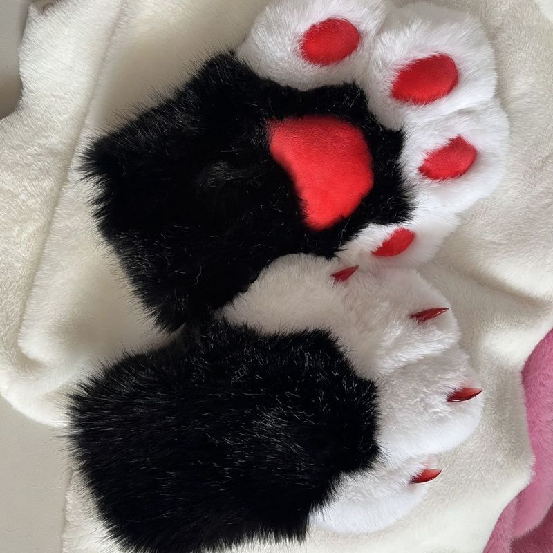Furry Ready Stock Furry Animal Dress Fursuit Fursuit Nhiều màu sắc La hét Co