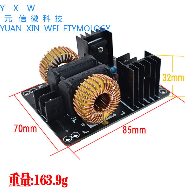 ZVS Tesla Coil Power Supply No Pump ZVS, Tesla Coil Power Supply Bảng điều khiển máy phát điện áp ca