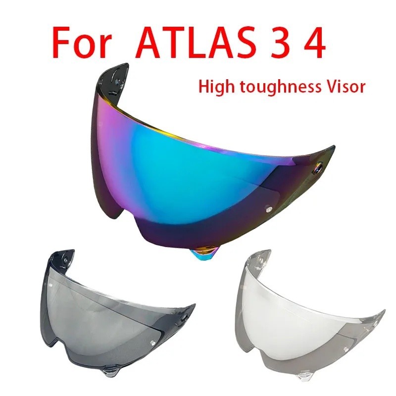 Kính chắn gió mũ bảo hiểm ATLAS cho RUROC ATLAS 3 4 Bảo vệ tia cực tím Độ bền cao
