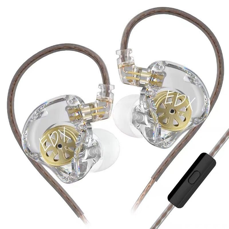 Tai nghe in-ear KZ-EDX Lite âm bass sâu dây có thể tháo rời phù hợp gaming