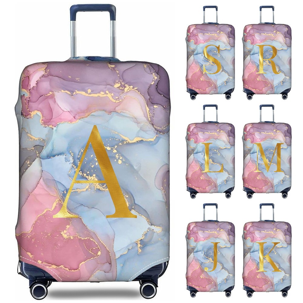 Áo bọc vali Luggage Cover 18-32 Inch Elastic Protector Suitcase Cover Dust Cover Stretch Fabric lett