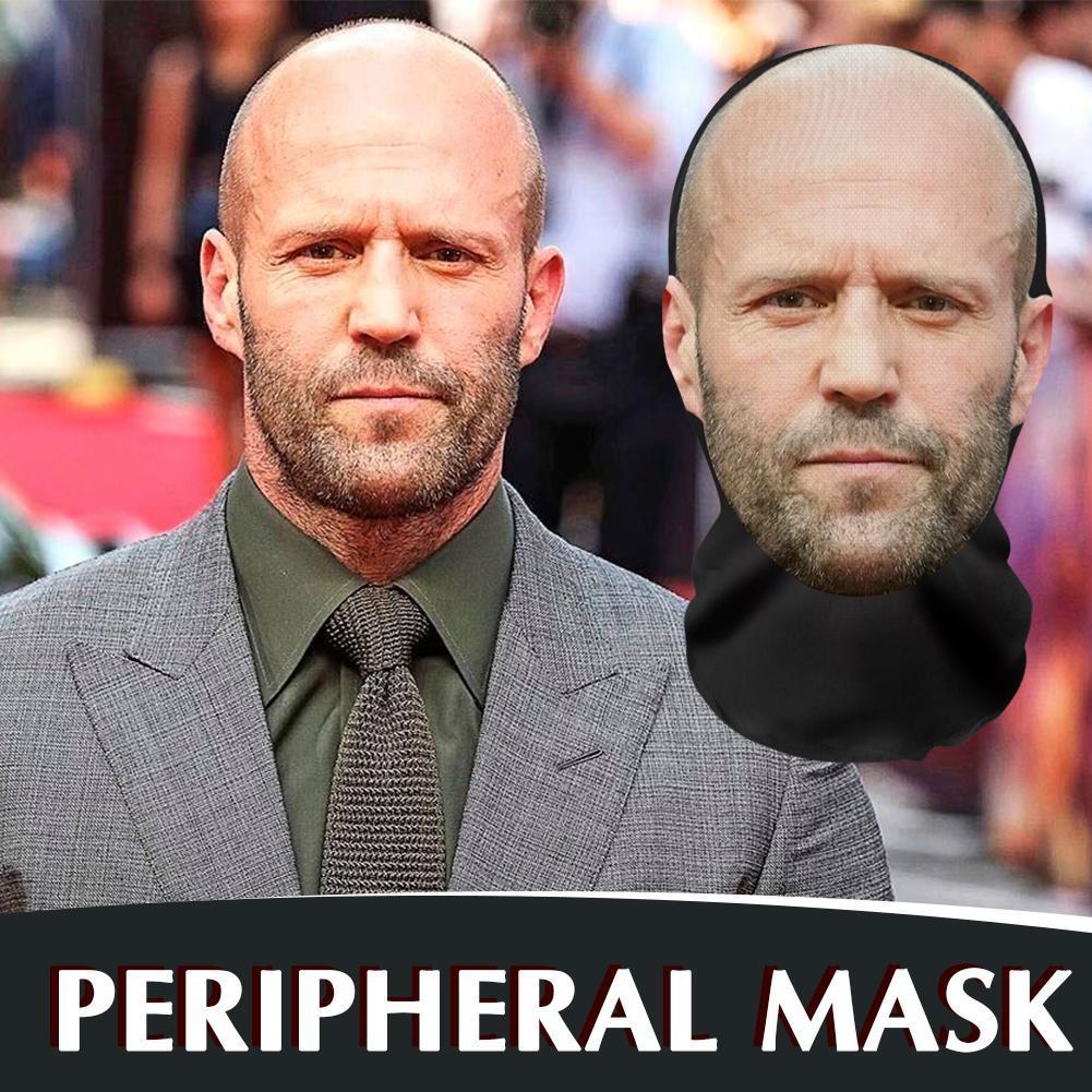 Jason Statham 3D In Full Face Mask Cosplay Diddy Kanye Mask Người Nổi Tiếng Ngụy Trang Mặt nạ ngộ ng