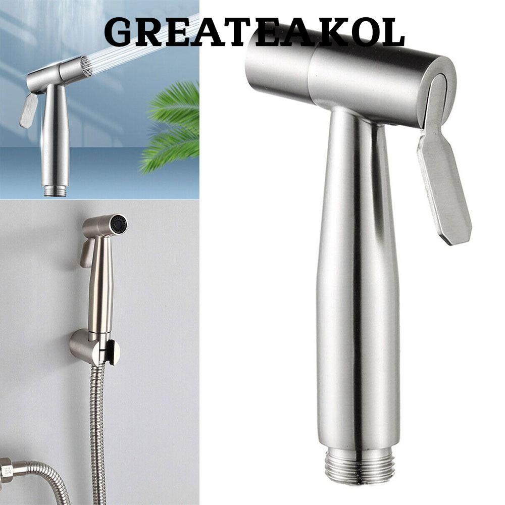 GREATESKOL Vệ Sinh Bidet Douche Xịt Phòng Tắm Phụ Kiện Vệ Sinh Xịt Tay Inox Tay Bidet Vòi