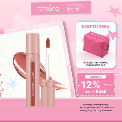 [LIVE] Son Tint lì cho môi căng mọng Hàn Quốc Romand Juicy Lasting Tint 5.5g