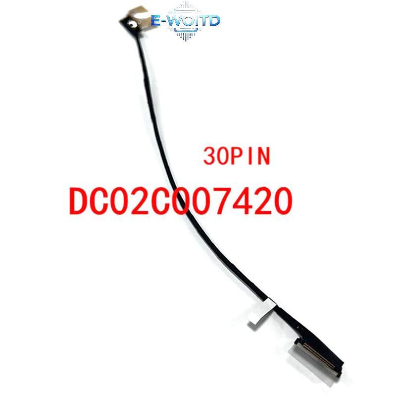 Cáp màn hình LCD máy tính xách tay E-WOITD Màn hình hiển thị 30 chân LVD Flex cho X240 X250 X260 SC1