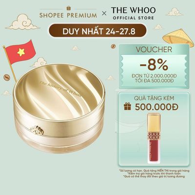 [THE WHOO OFFICIAL] Phấn phủ bắt sáng dạng bột Gongjinhyang Mi Luxury Luminous Powder
