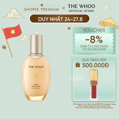 [THE WHOO OFFICIAL] Sữa dưỡng ẩm da Whoo Gongjinhyang Firming Emulsion 110ml