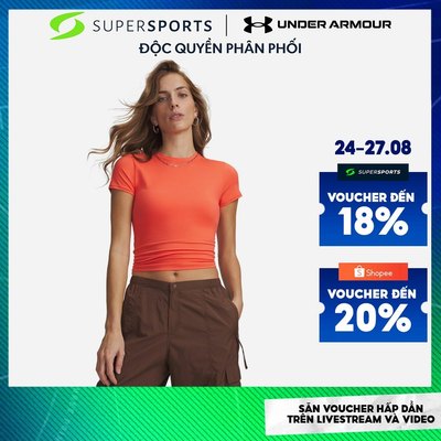Áo Thun Nữ Under Armour Meridian Core Short Sleeve - 6000341-690