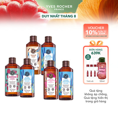 Combo 2 sữa tắm hương biển và sữa tắm nhiều mùi hương Yves Rocher 400mlx2