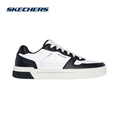 Giày Thể Thao Nam Skechers Court Classics Jade Strane - 254043-WBK Air-Cooled Memory Foam Online Sale