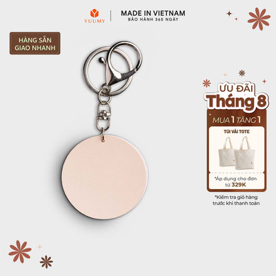 Ví Yuumy (Thời trang nữ nắp gập cỡ nhỏ - Ví móc khóa da Seasand YMK19) Bagsmart