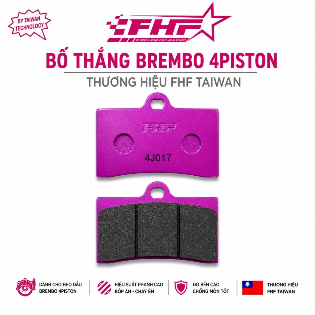 Bố Thắng FHF 4Pis Dành Cho Heo Brembo 4 Pis / Adelin 4 Pis / Frando 4 Pis ====