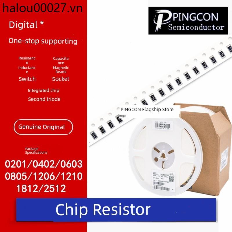 0402 / 0603 / 0805 / 1206 Điện trở Chip 1R 91K 4.7 R 10K 22K 100K 1M Ohm