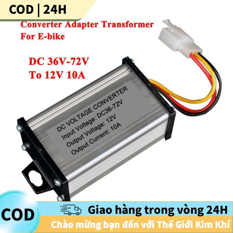 [COD] Cục đổi nguồn xe điện DC 36V-72V sang 12V, tiện lợi