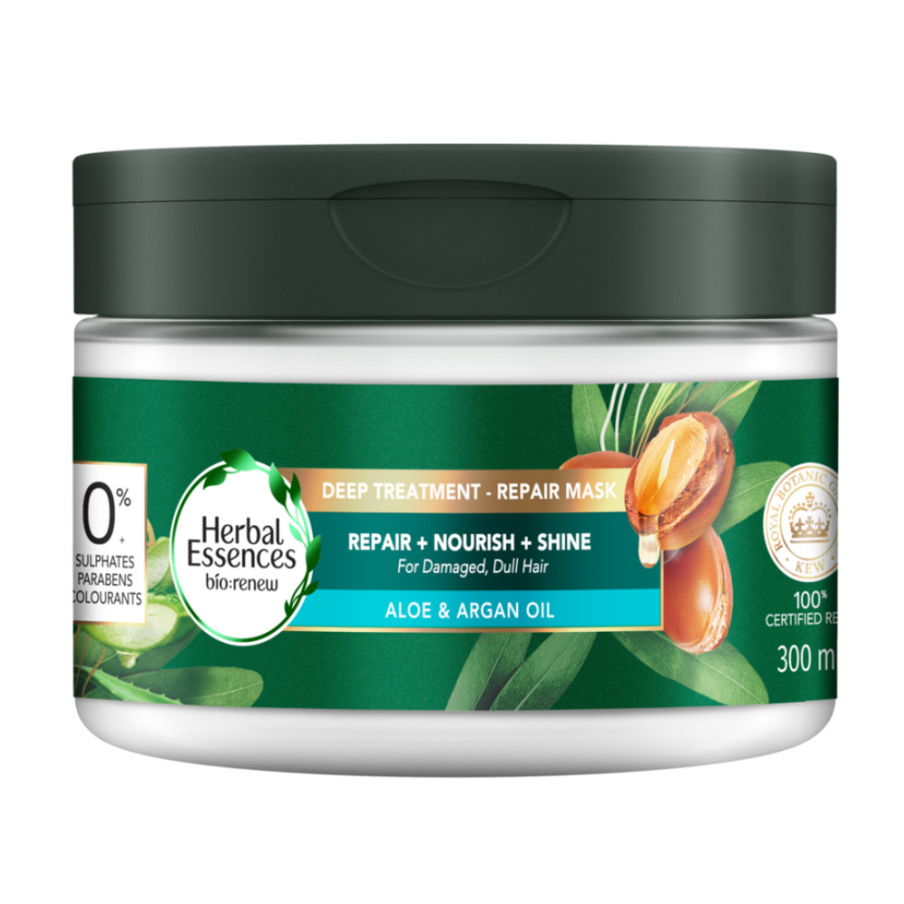 Kem ủ tóc Herbal Essences dầu argan 300ml - 44281