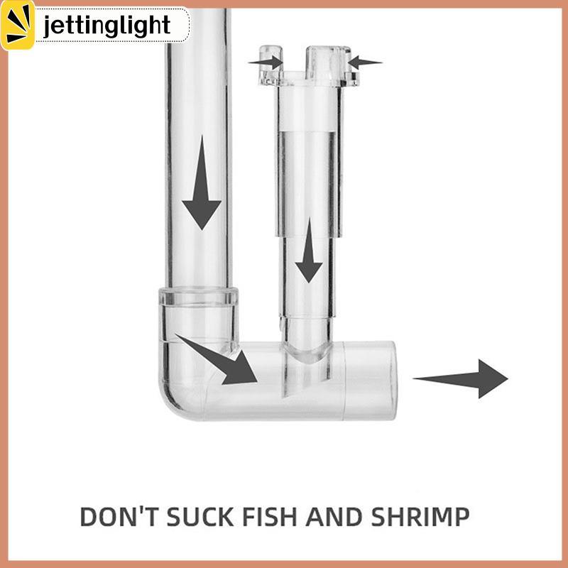 JJX Bể Cá Lily Chảy Ra Ổ Cắm Skimmer Phụ Kiện Lọc Fishbowl Cung Cấp Bể Cá Akvarium Trang Trí Thạch