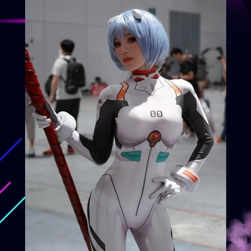 Ayanami Rei Asuka Langley Soryu cosplay HKZ7