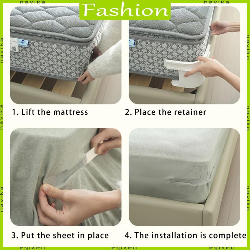 NA Bed Sheet Strap Bed Sheet Grip Holder cho thiết lập khách sạn gia đình