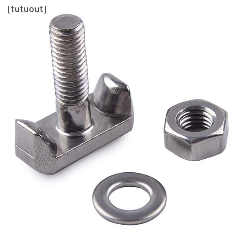 [tutuout] Đầu nối đầu cuối pin T-Bolts bằng thép không gỉ M6