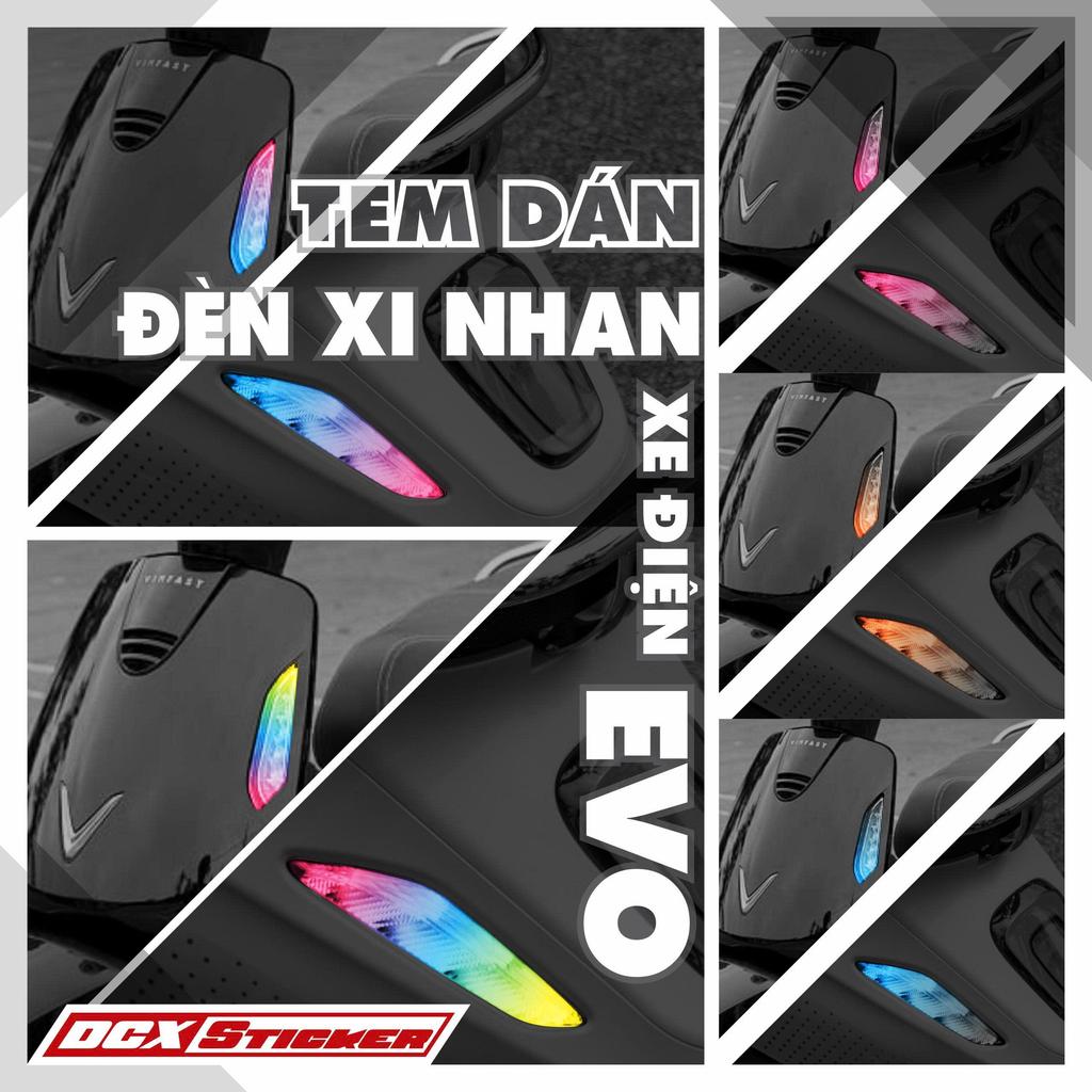 TEM DÁN ĐÈN XI NHAN XE ĐIỆN EVO | EVO200, EVO GRAND, EVO GRAND LITE, EVO MAX, EVO NEO | DECAL XE ĐIỆ