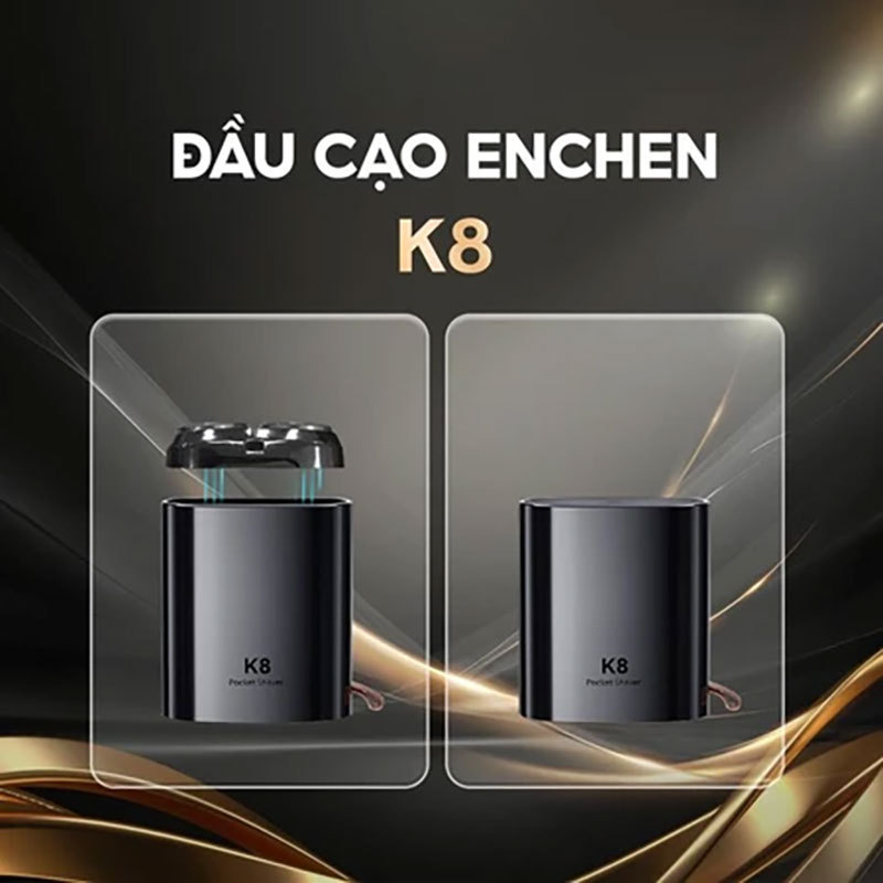 Lưỡi dao thay thế cho Máy cạo râu Enchen K8 (CHỈ THAY THẾ ĐƯỢC CHO MÁY CẠO RÂU ENCHEN K8)